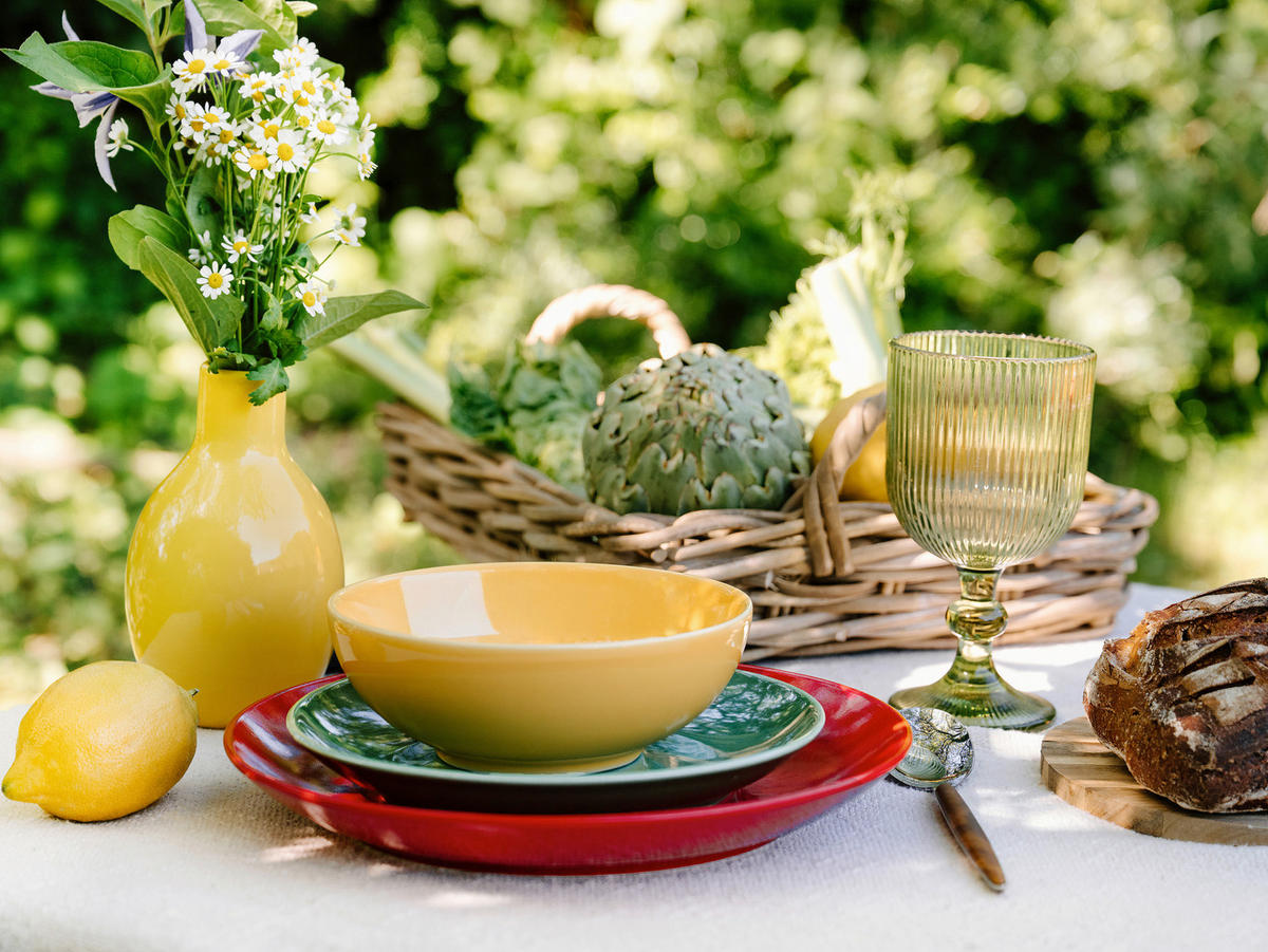 TAFELSERVICE Joy 12-teilig  - Multicolor, Basics, Keramik - Creatable