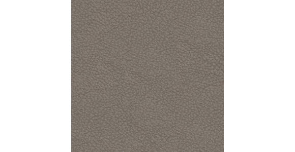SESSEL in Mikrofaser Grau  - Beige/Alufarben, Design, Textil/Metall (94/96/92cm) - Carryhome