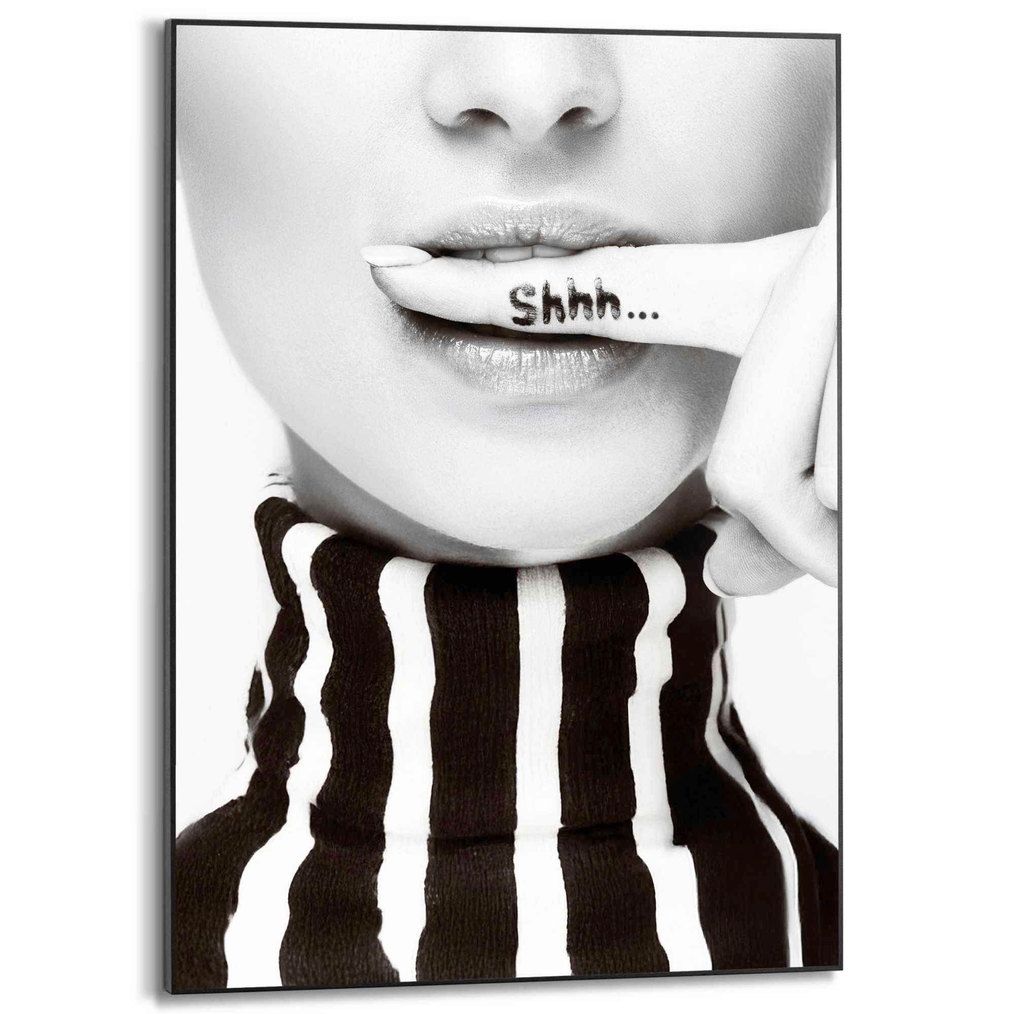 BILD 50/70 cm  - Schwarz, Trend, Holzwerkstoff (50/70cm) - Reinders!