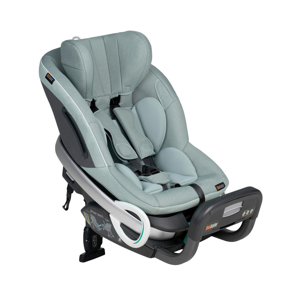 AUTO-SEDIŠTE ZA DECU  STRETCH  - crna, Osnovno, tekstil/plastika (10kg) - Besafe