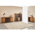 SIDEBOARD 180/85/40 cm  - Schwarz/Naturfarben, Trend, Holz/Metall (180/85/40cm) - Landscape