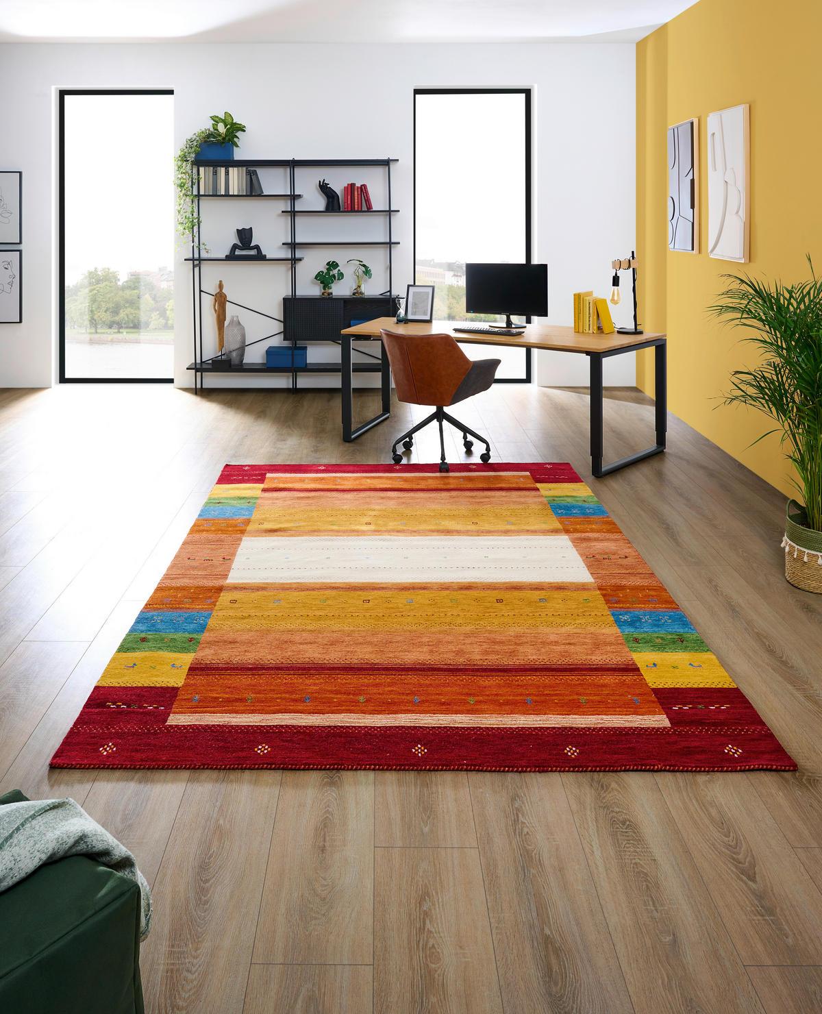 ORIENTTEPPICH 70/140 cm Sehnsucht nach Eden Multicolor, Rot  - Rot/Multicolor, LIFESTYLE, Textil (70/140cm) - Cazaris