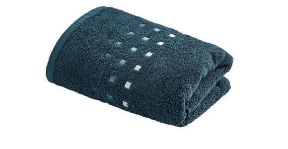 HANDTUCH 50/100 cm Petrol - Petrol, KONVENTIONELL, Textil (50/100cm) - Esposa