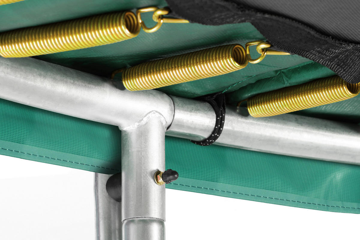 TRAMPOLÍNA - čierna/zelená, Trend, kov/plast (305cm)