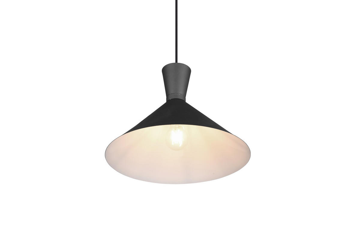SVJETILJKA VISEĆA  35/150 cm      Enzo  - crna, Design, metal (35/150cm)