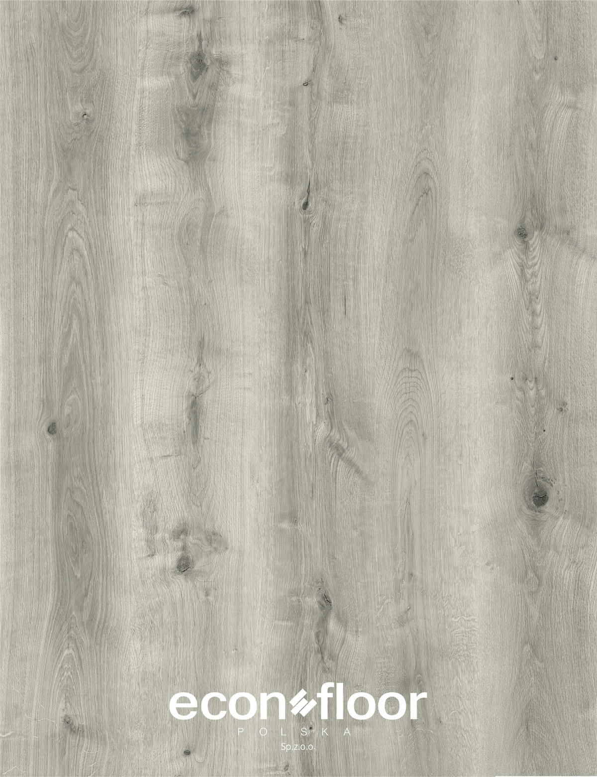 VINYLBODEN Econfloor LA BOHEME 55 ONTANO WHITE  per  m² - Hellgrau, Basics, Kunststoff/Stein (23/128/0,57cm)