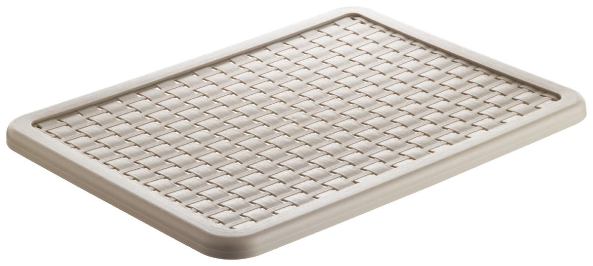 BOXDECKEL COUNTRY - Cappuccino, Basics, Kunststoff (37,5/28,5/0,15cm) - Rotho