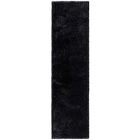 SHAGGY 60/230 cm Flair Rugs Schwarz  - Schwarz, Basics, Textil (60/230cm) - Xora