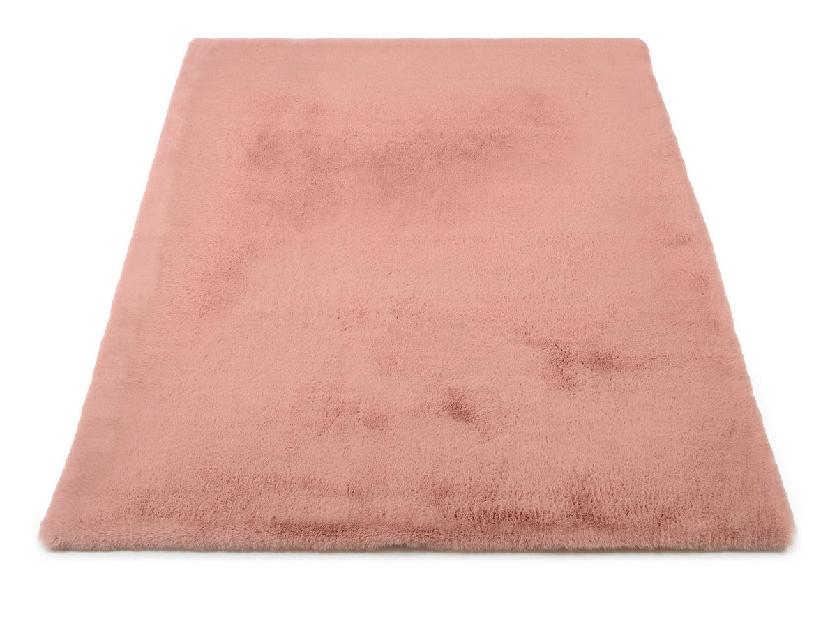 HOCHFLORTEPPICH 140/200 cm Silky Haven Rosa  - Rosa, Basics, Textil (140/200cm) - Novel