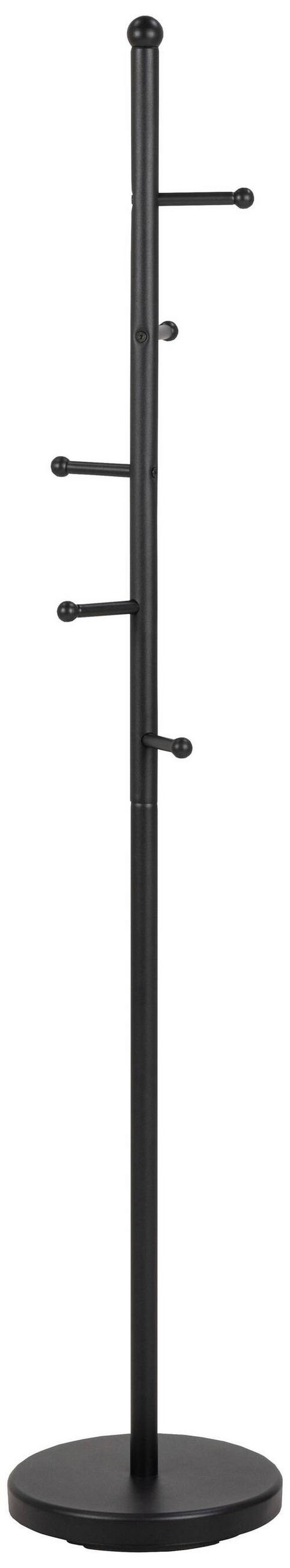 KLEIDERSTÄNDER in Schwarz  32,3/170 cm  - Schwarz, MODERN, Metall (32,3/170cm) - MID.YOU
