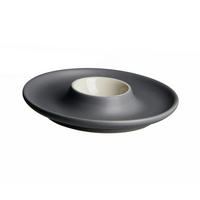EIERBECHER Keramik Steingut  - Weiß/Grau, Design, Keramik (12/12/3cm) - Ritzenhoff Breker
