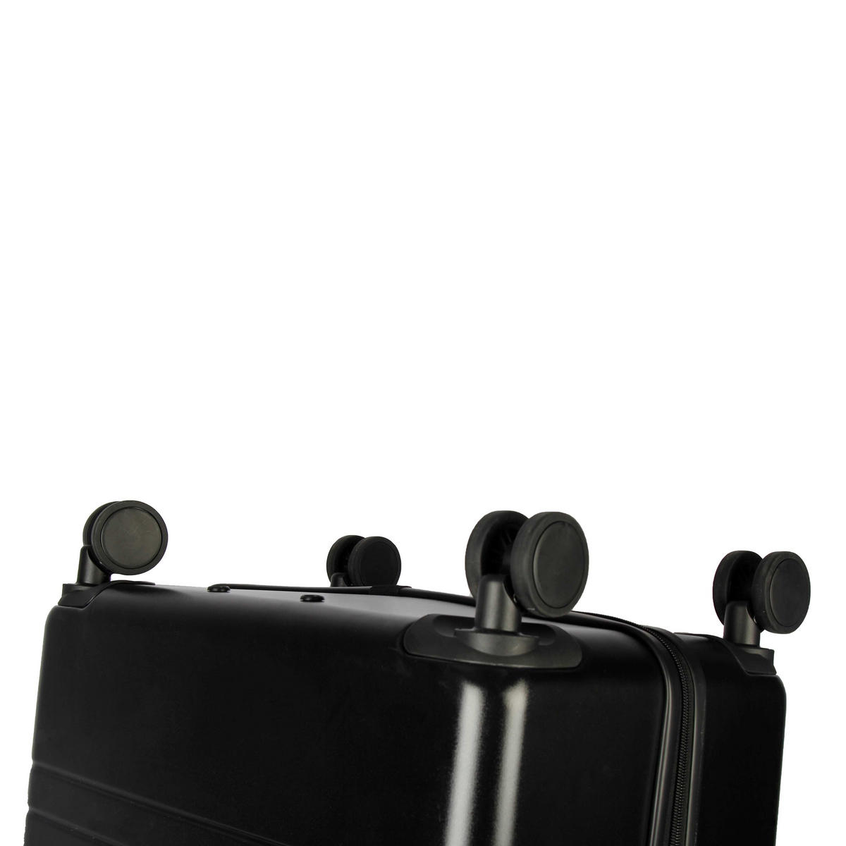 REISEKOFFER Schwarz  - Schwarz, Design, Kunststoff (52/78/33cm) - Schneiders