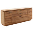 SIDEBOARD 210/84/44 cm  - Eichefarben/Anthrazit, Natur, Holz/Holzwerkstoff (210/84/44cm) - Linea Natura