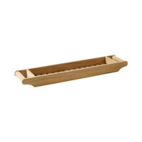 BADEWANNENABLAGE Holz  - Naturfarben/Teakfarben, Design, Holz (68/6/15cm) - Livetastic