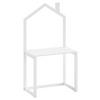 KINDERSCHREIBTISCH Kiefer massiv  - Weiß, MODERN, Holz (100/120,6/50cm) - MID.YOU