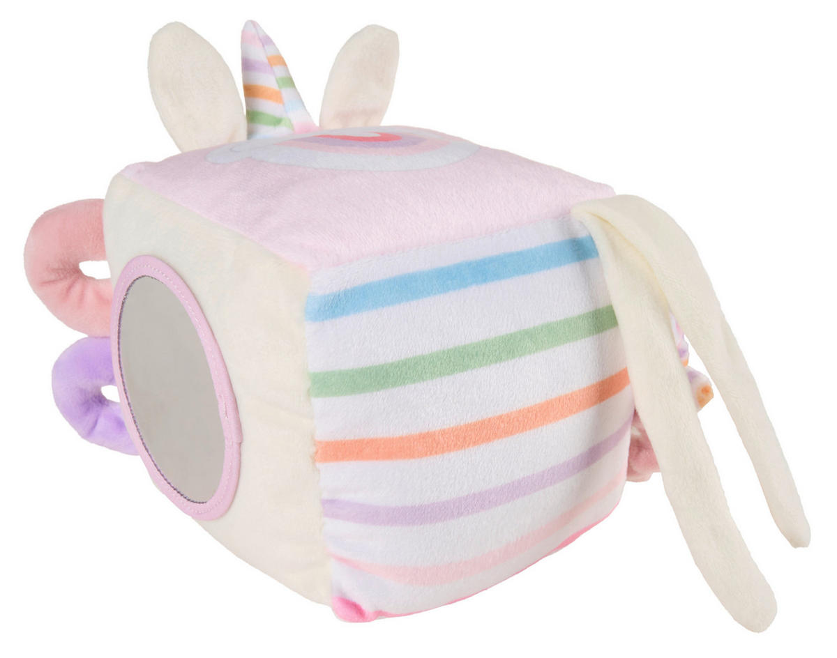 SOFTWÜRFEL Samy  - Pink/Lila, Trend, Kunststoff/Textil (12/12/12cm) - Patinio