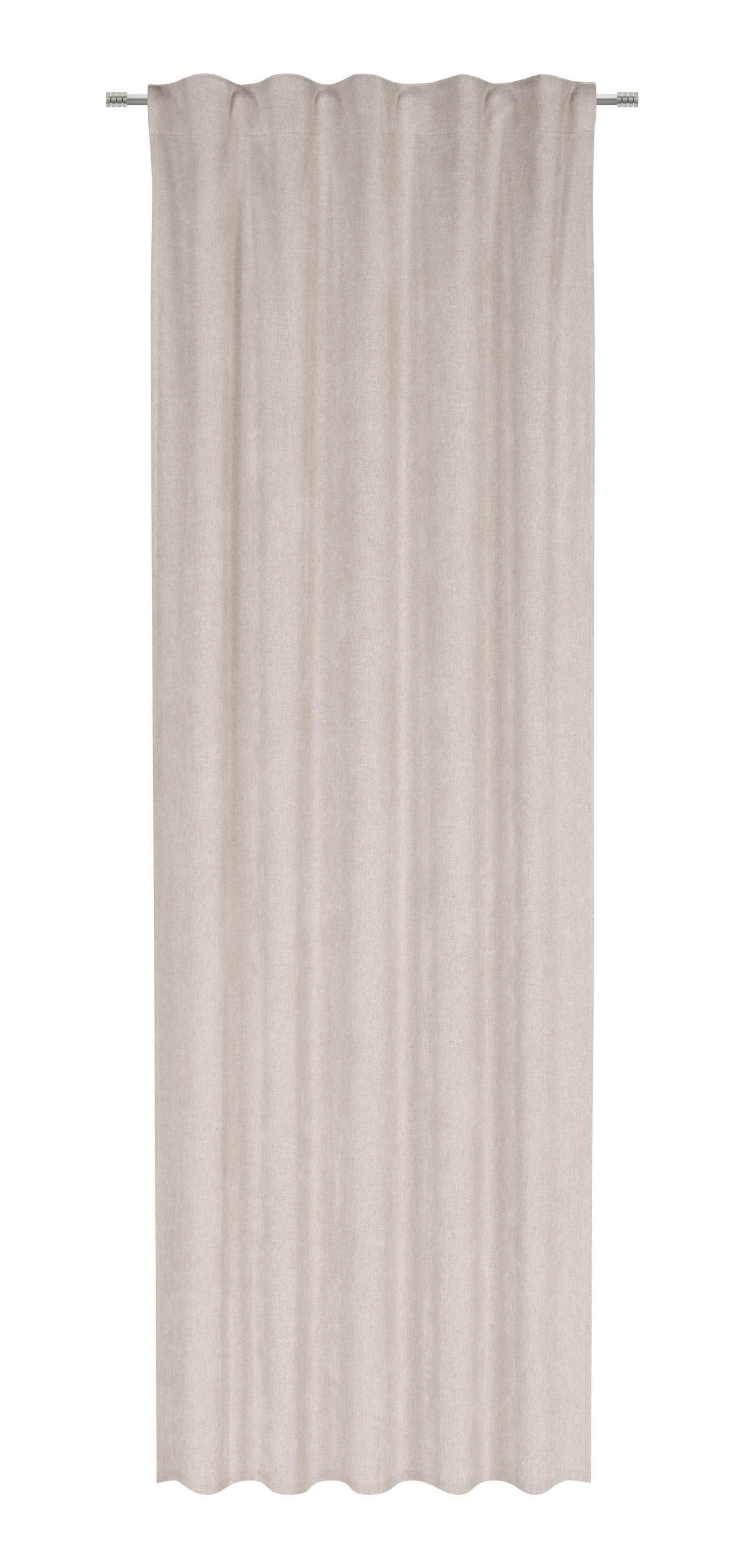 FERTIGVORHANG  Verdunkelung   140/300 cm  - Creme, Basics, Textil (140/300cm) - Esposa