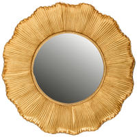 WANDSPIEGEL Goldfarben  - Goldfarben, Design, Glas/Holzwerkstoff (109/109/10cm) - Novel