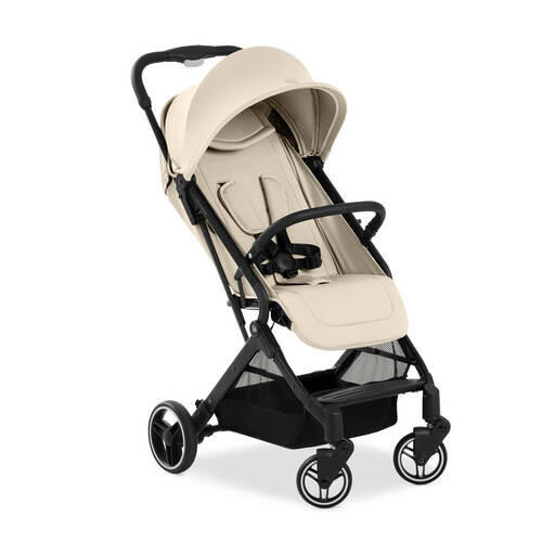 BUGGY TRAVEL N CARE PLUS  - Beige/Schwarz, Basics, Textil/Metall (81/51,5/105cm) - Hauck