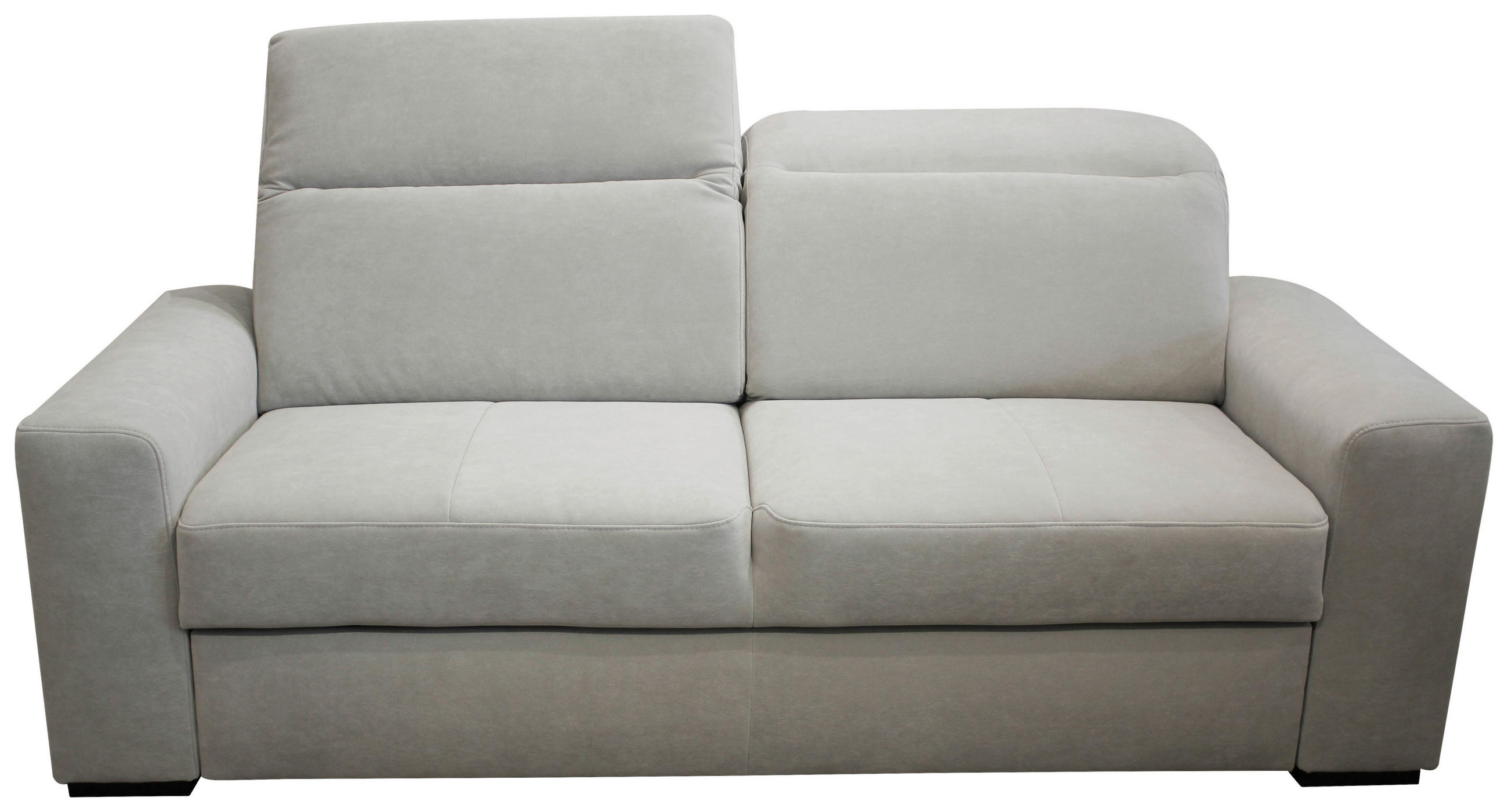 ÜLŐGARNITÚRA bőr  - wenige, Basics, bőr/fa (208/86/106cm) - Andante