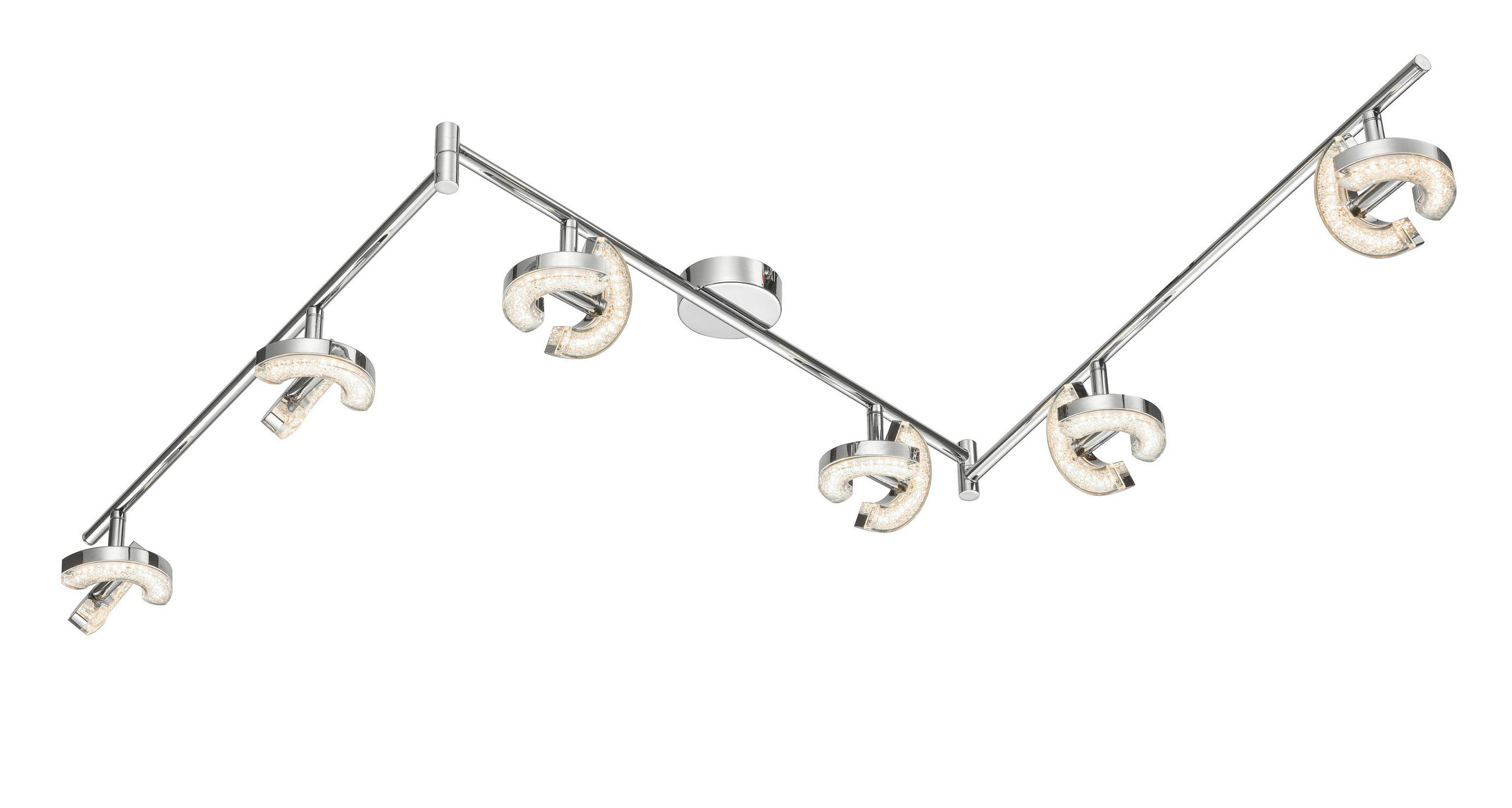 Proiector Led   180 cm  - alb, Design, plastic/metal (180cm) - Novel