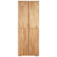 AKTENSCHRANK Kernbuche massiv Kernbuche  - Kernbuche, Design, Holz (73/189/38cm) - Carryhome