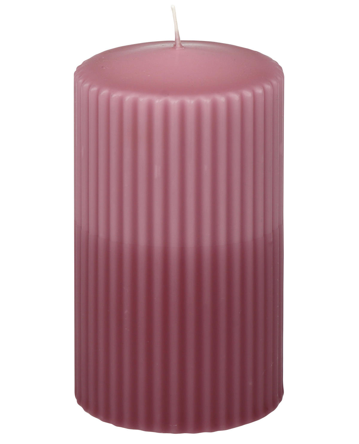 KERZE - Rosa, Basics, Paraffin (6,8/12,0cm) - Steinhart