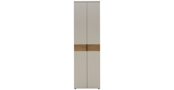 GARDEROBENSCHRANK 59/199/40 cm  - Kaschmir/Eichefarben, Design, Holzwerkstoff/Kunststoff (59/199/40cm) - Voleo