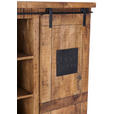 HIGHBOARD  in 145/145/45 cm  - Schwarz/Naturfarben, KONVENTIONELL, Holz/Holzwerkstoff (145/145/45cm) - Landscape