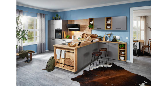 EINBAUKÜCHE - Perlmutt, Design, Holzwerkstoff - Dieter Knoll