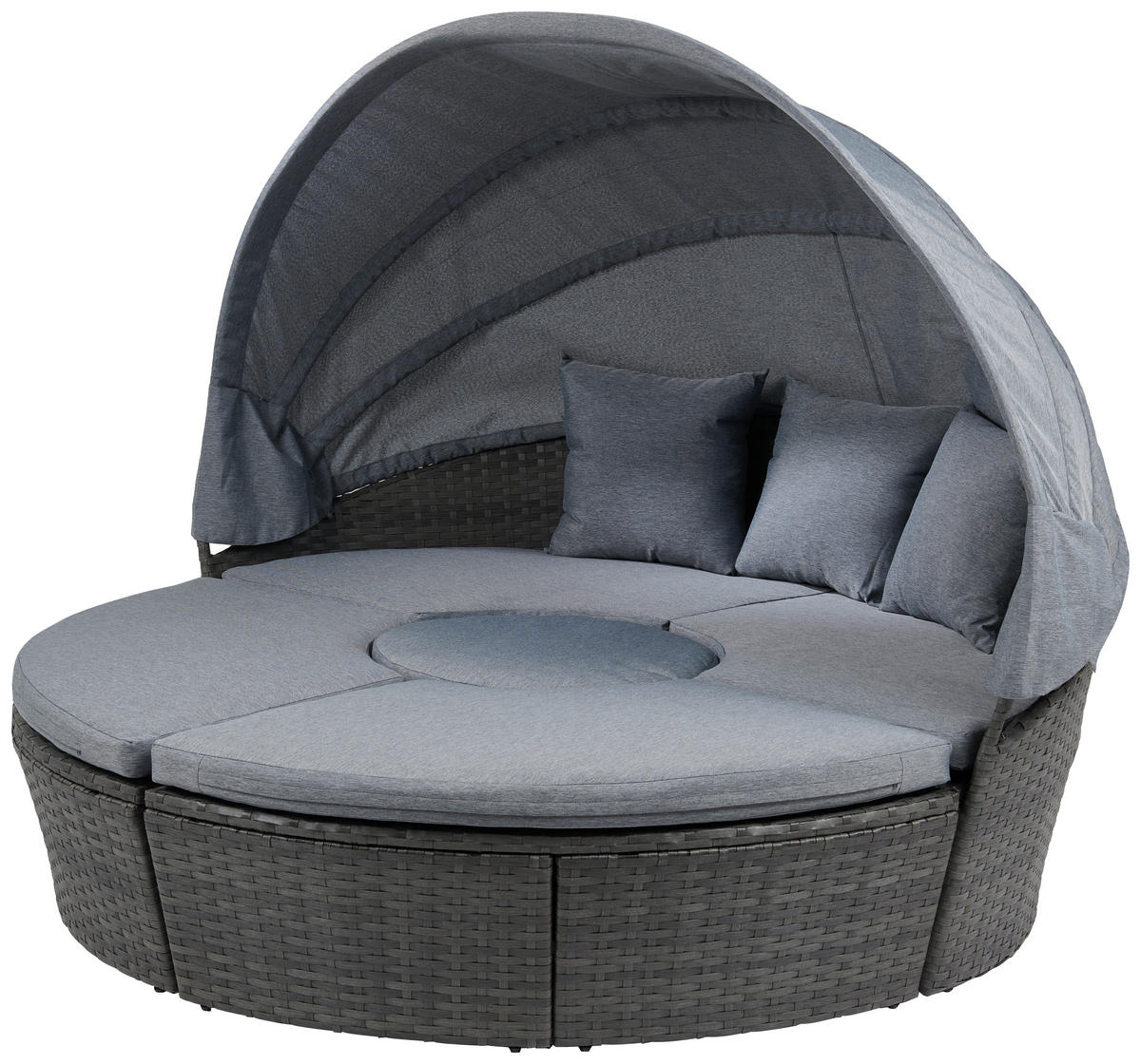 VILSÄNG  - grå, Modern, metall/textil - Luca Bessoni