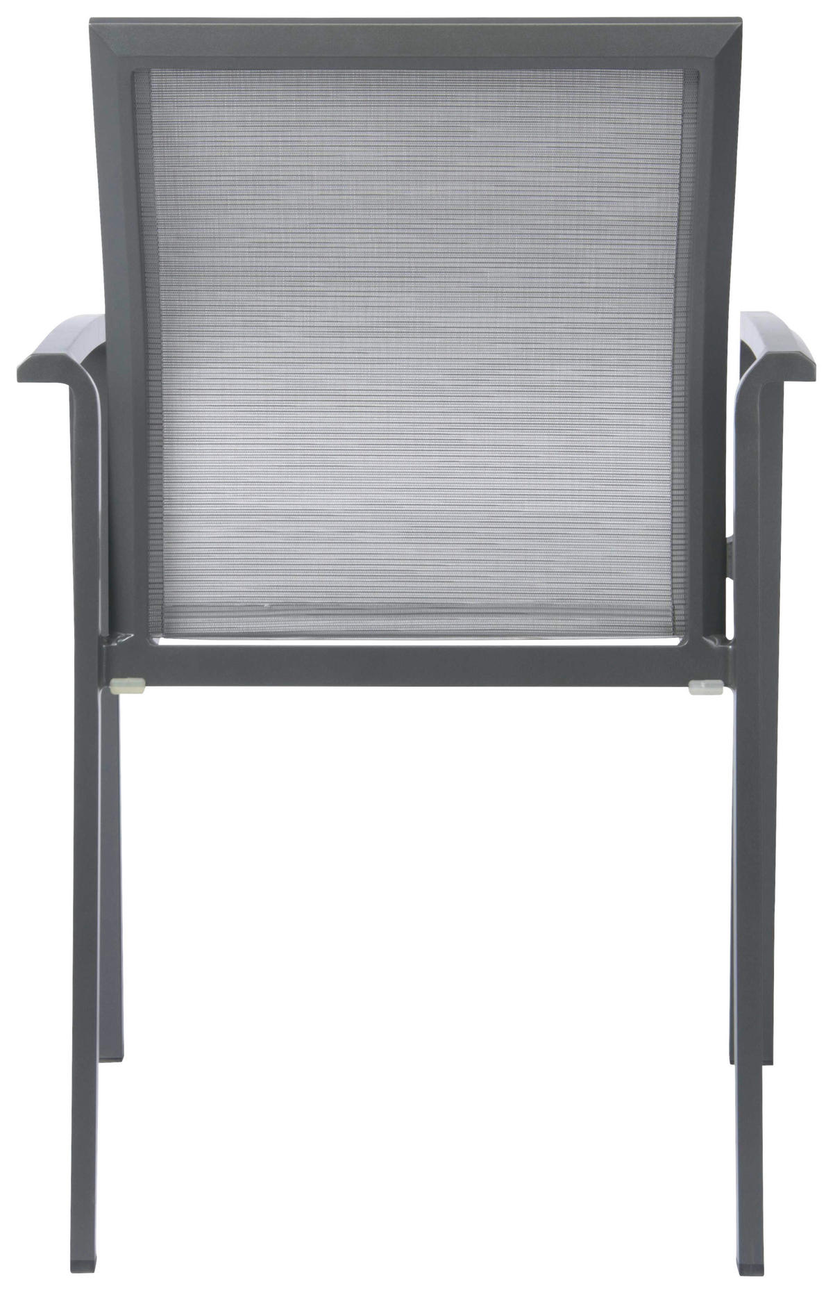 STAPELSESSEL Aluminium Anthrazit, Silberfarben  - Anthrazit/Silberfarben, Design, Textil/Metall (58/90/61cm) - Stern