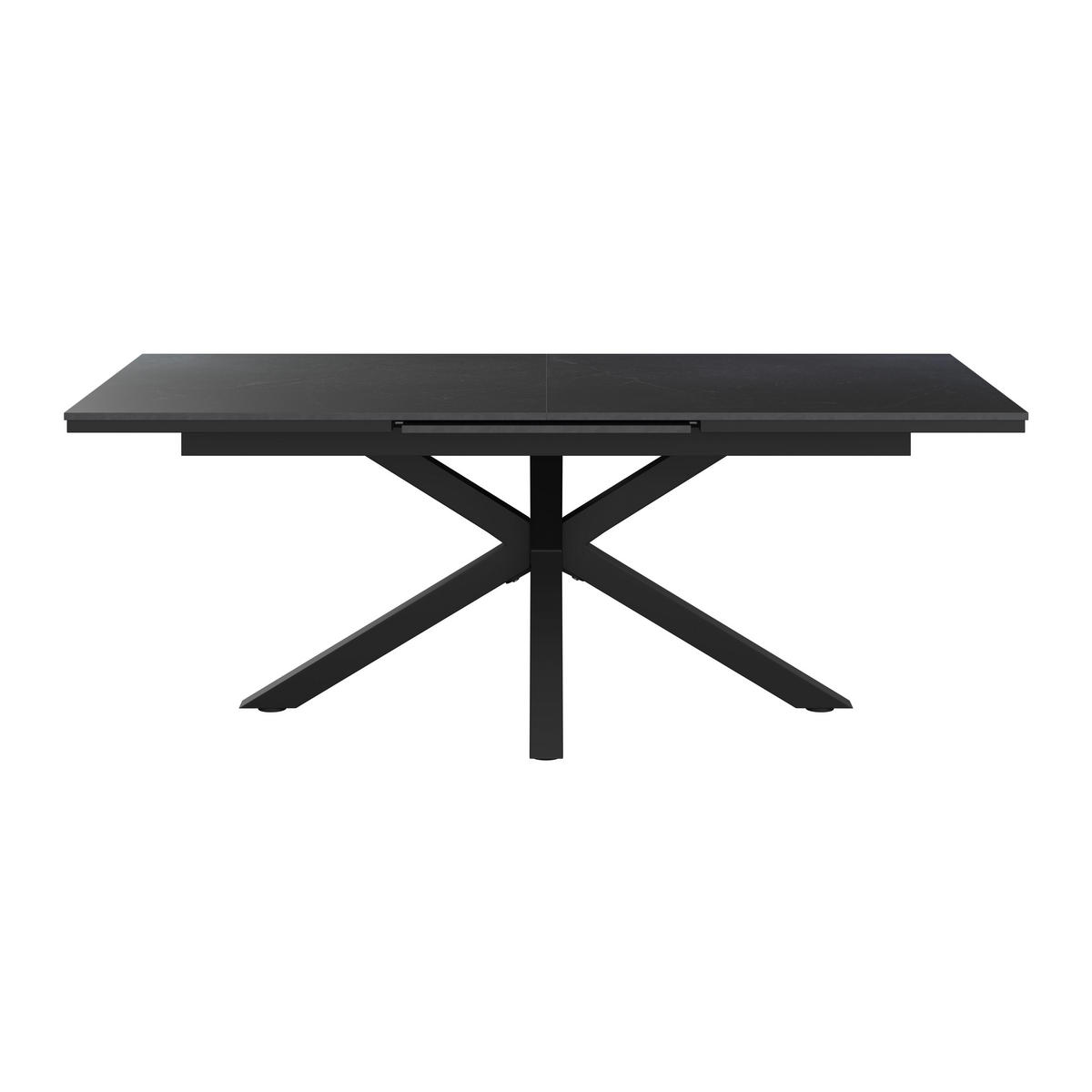 GARTENTISCH Metall, Stein rechteckig  - Grau, MODERN, Stein/Metall (200/260/76/100cm) - Ambia Garden