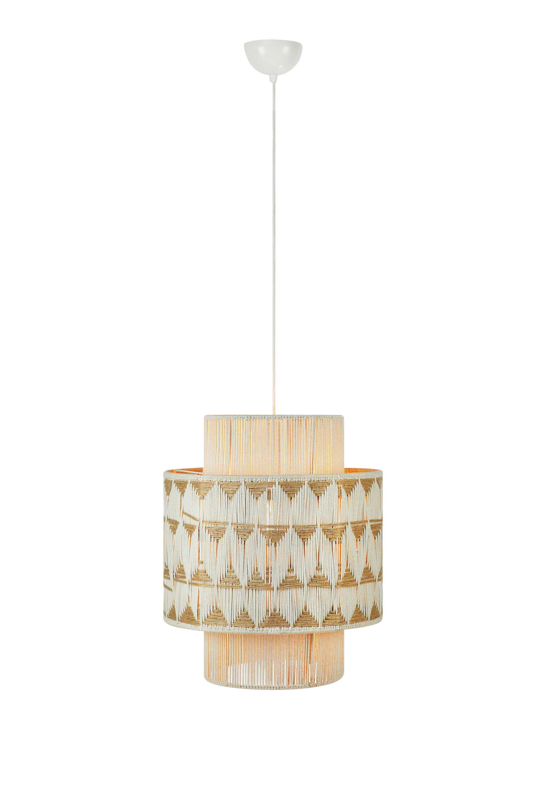 HÄNGELEUCHTE ANO 45/52 cm   - Beige, Basics, Naturmaterialien (45/52cm) - Markslöjd