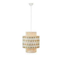 HÄNGELEUCHTE ANO 45/52 cm   - Beige, Basics, Naturmaterialien (45/52cm) - Markslöjd