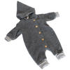 OVERALL - Anthrazit, Natur, Textil (GR 62/68null) - Naturkind