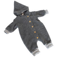 OVERALL - Anthrazit, Natur, Textil (GR 62/68null) - Naturkind