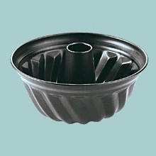 KALUP ZA KUGLOF - crna, Osnovno, metal (25/25/11,2cm) - Zenker