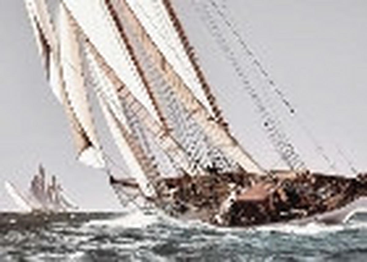 GLASBILD Strand & Meer 120/80 cm  - Multicolor, Basics, Glas/Papier (120/80cm)