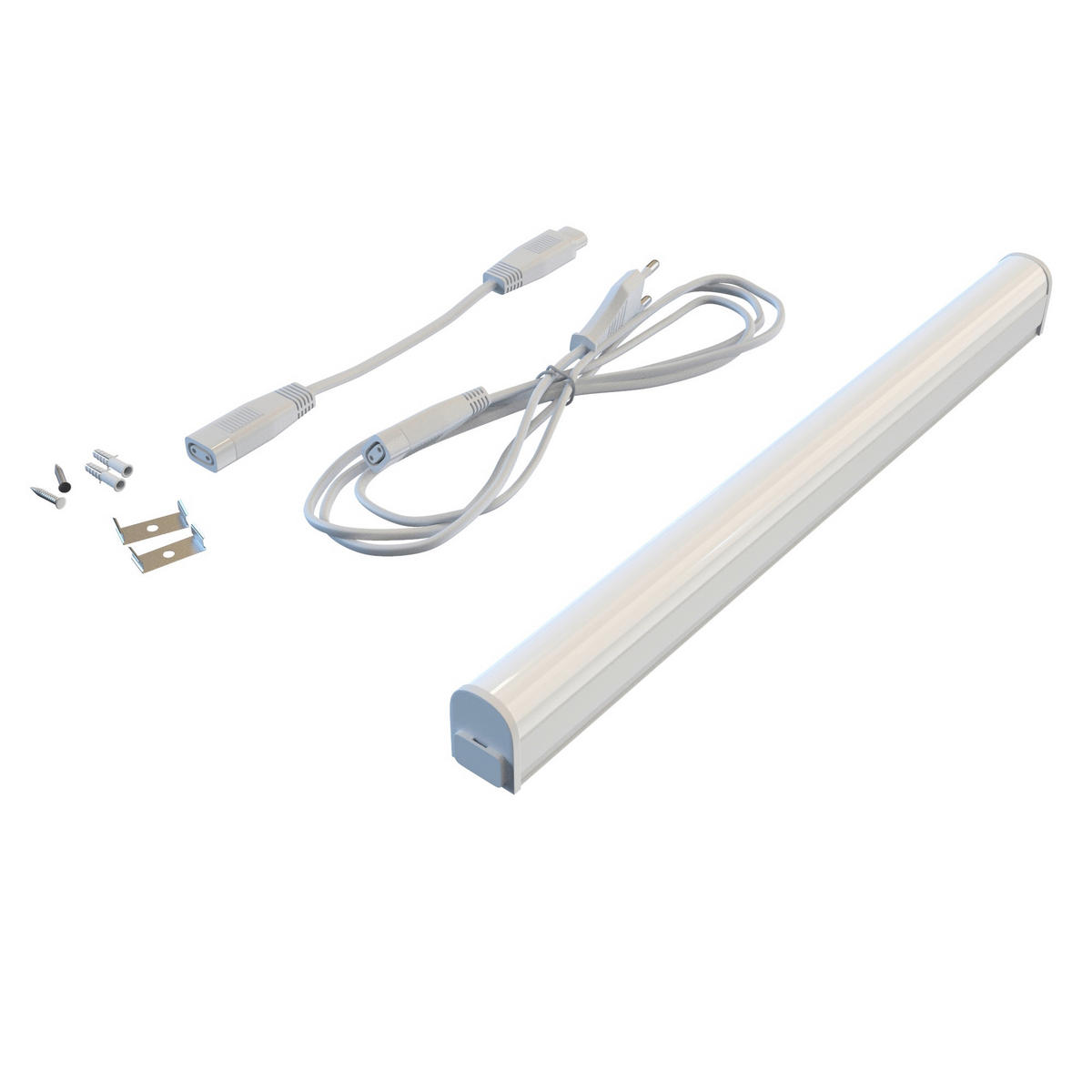 UNTERBAULEUCHTE 31,3/3/2,2 cm   - Weiß, KONVENTIONELL, Kunststoff (31,3/3/2,2cm)