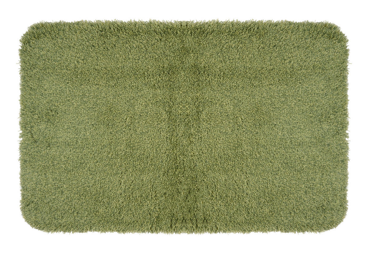 SADA KÚPEĽŇOVÝCH PREDLOŽIEK, 50x50/55x85 cm - lesná zelená, Basics, textil/plast (50x50/55x85cm) - Kleine Wolke