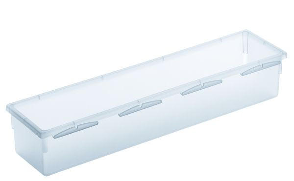 KUTIJA ZA ODLAGANJE 30/8/5 cm - prozirno, Basics, plastika (30/8/5cm) - Rotho