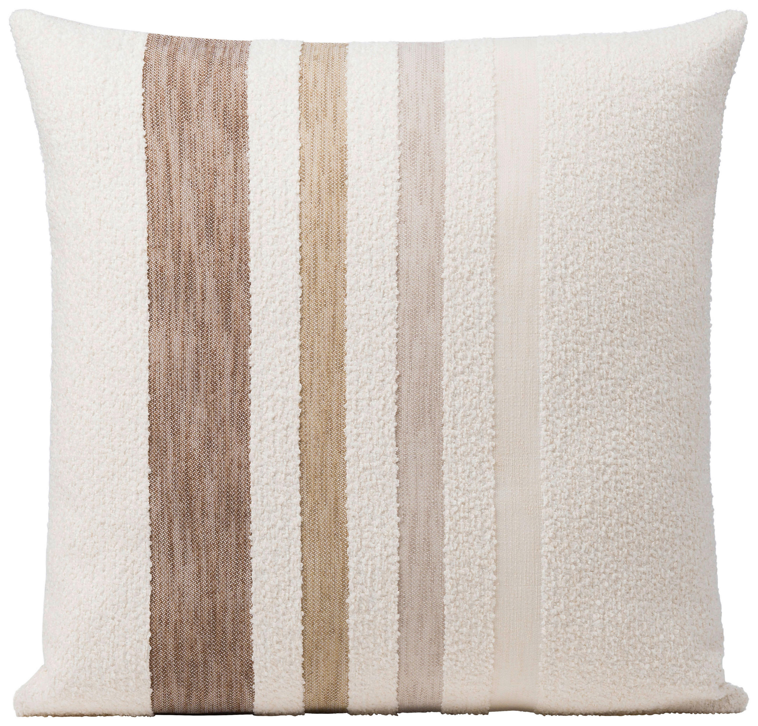 ZIERKISSEN  50/50 cm   - Schlammfarben, Basics, Textil (50/50cm) - Novel