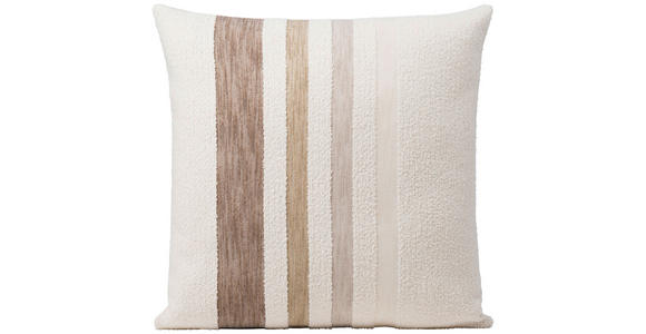 ZIERKISSEN  50/50 cm   - Schlammfarben, Basics, Textil (50/50cm) - Novel