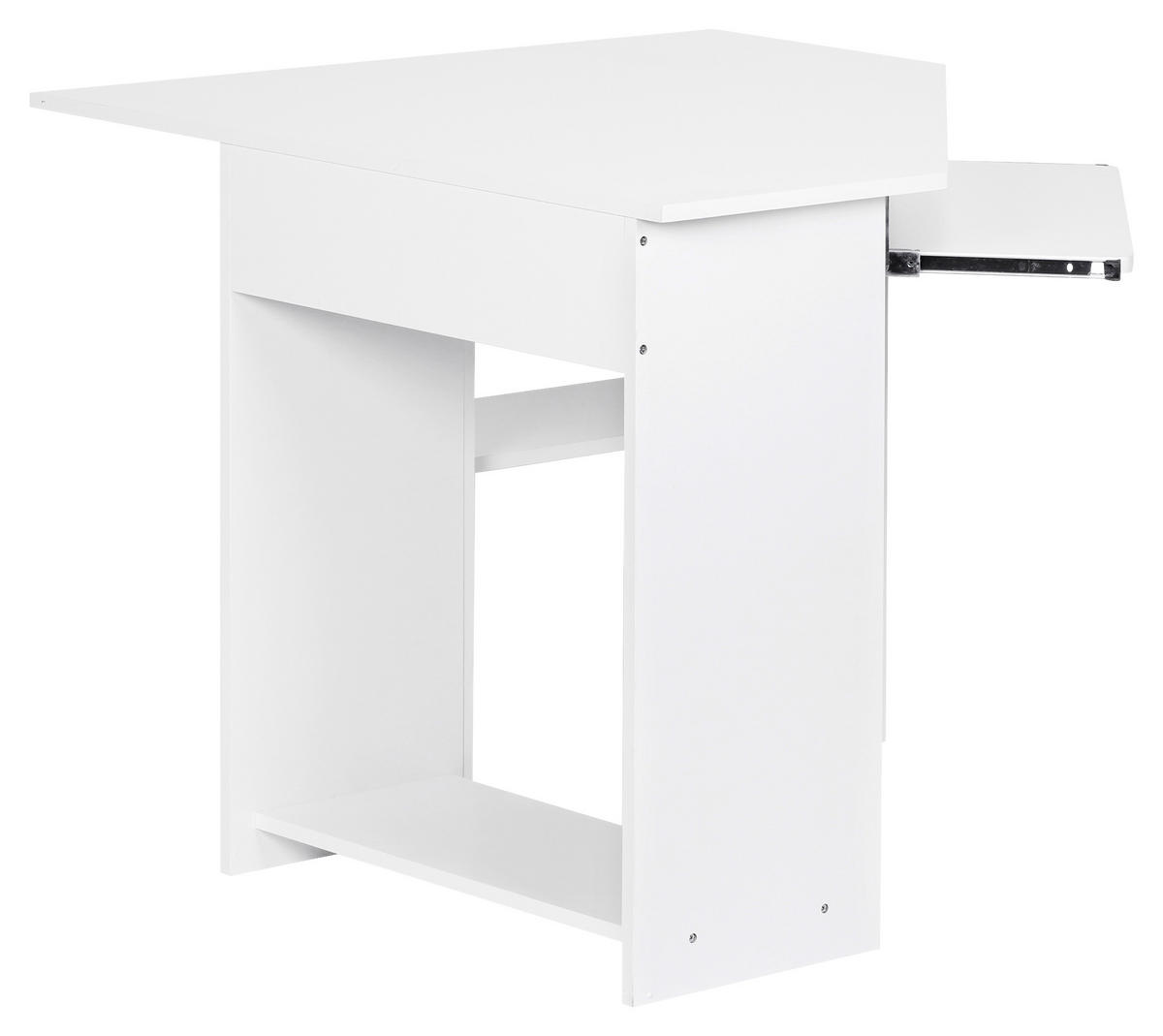 PISAĆI STOL KUTNI  bijela  drvni materijal  - bijela, Konvencionalno, drvni materijal (88,5/127/73cm) - MID.YOU