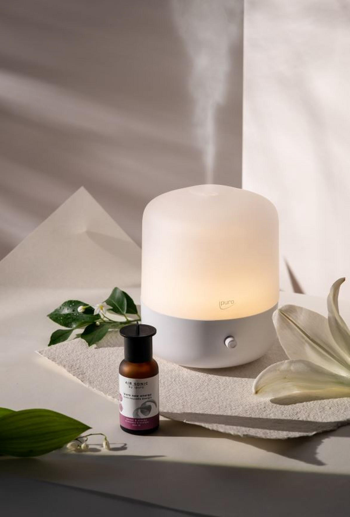 DIFFUSER Air Sonic  - Weiß, Basics (17,0/17,0/17,4cm) - Ipuro