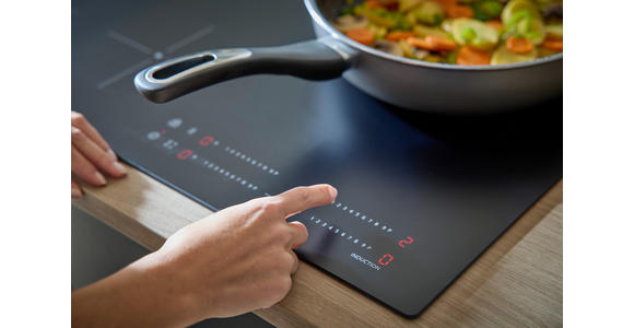 INDUKTIONSKOCHFELD DKEI8470IM  - Schwarz, Basics, Glas/Metall (77,7/4,9/51cm) - Dieter Knoll