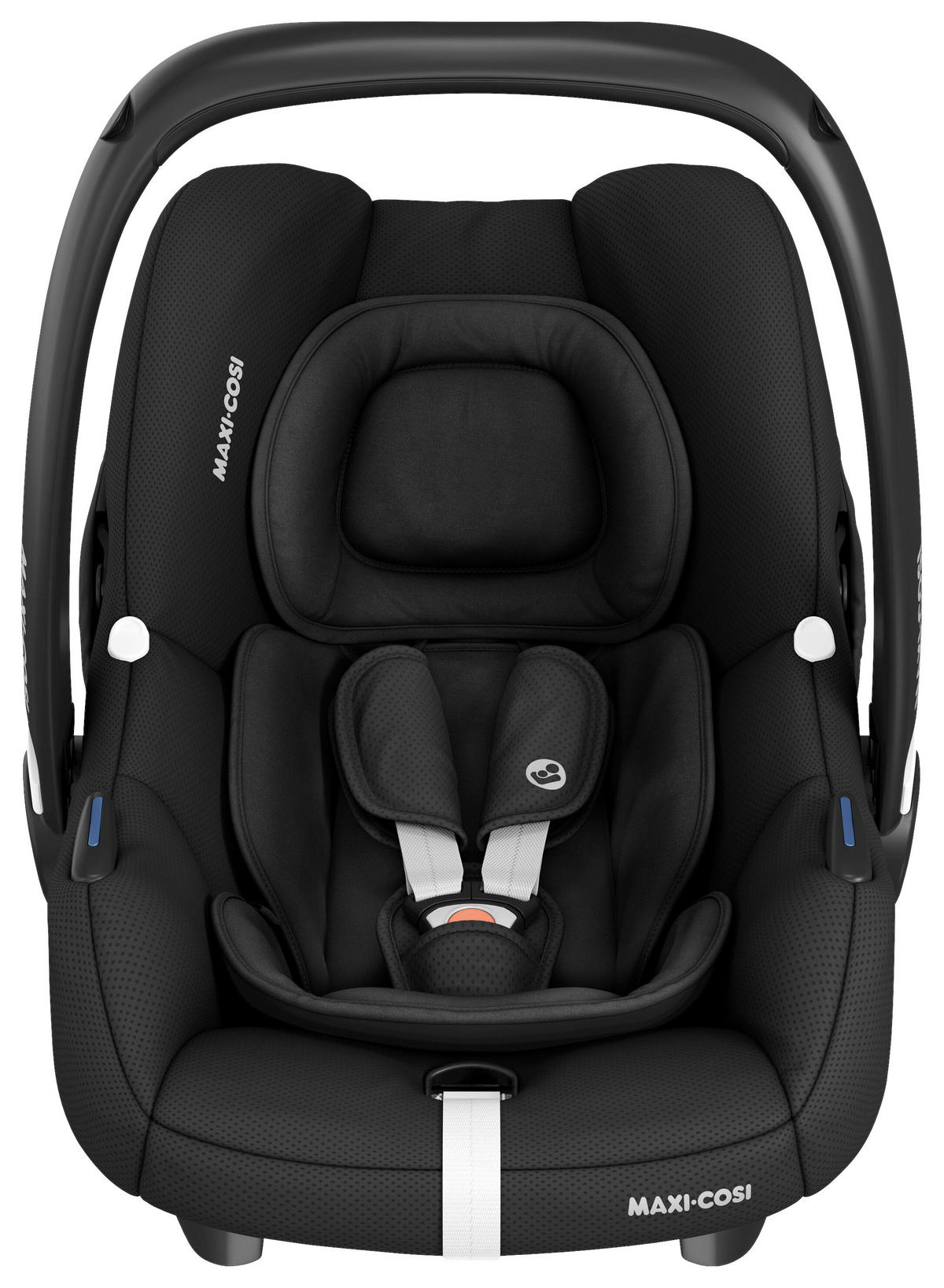 BABYSKYDD Cabriofix i-Size inkl. Cabriofix i-Size Base  - svart, Basics, textil/plast (44/90,5/74cm) - Maxi Cosi Pro
