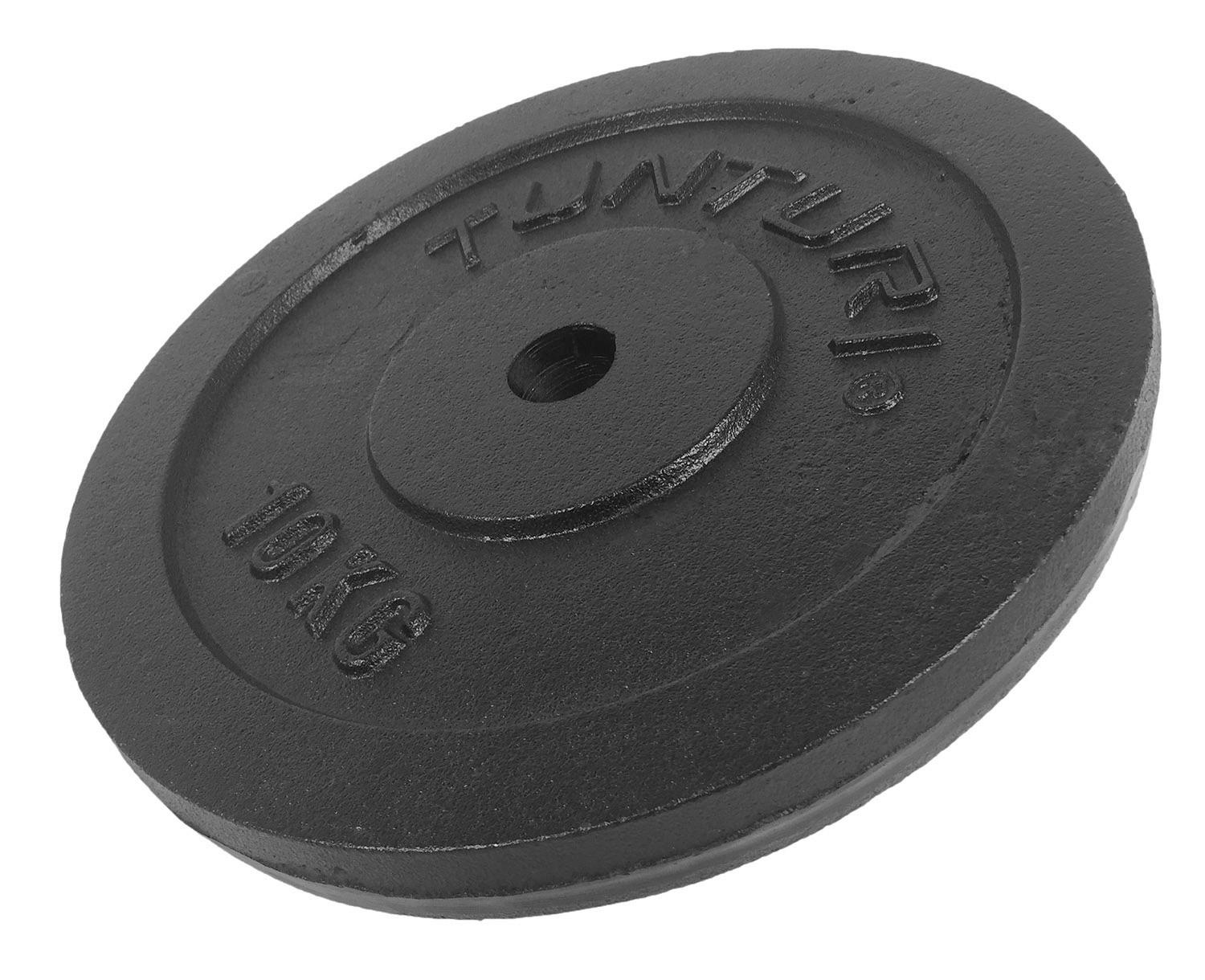 HANTELSCHEIBE  - Schwarz, KONVENTIONELL, Metall (29,1/29,1/2,9cm)