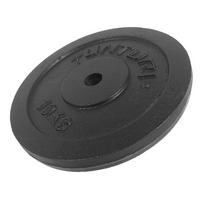 HANTELSCHEIBE  - Schwarz, KONVENTIONELL, Metall (29,1/29,1/2,9cm)